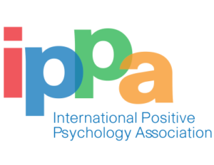 IPPA logo: lower case letters i (red), p (blue), p (green) and a (orange), with the words "International Positive Psychology Association" underneath.